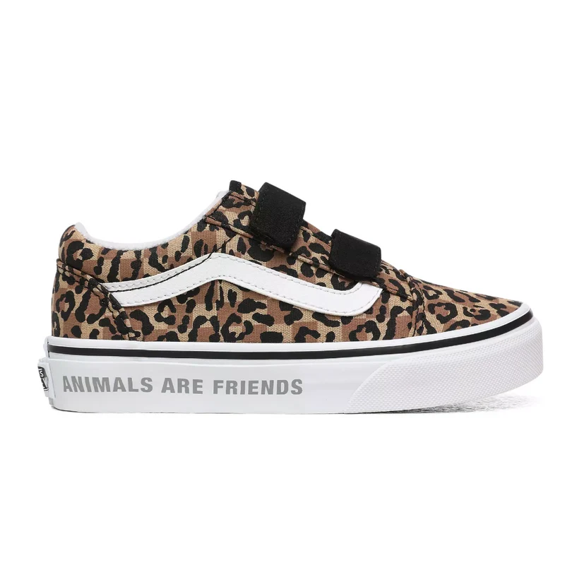 VANS Old Skool Sneaker für Kleinkinder – Tiermuster