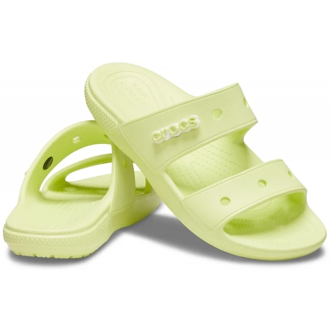Crocs Unisex-Klassiker Crocs Sandale – Limettenschale