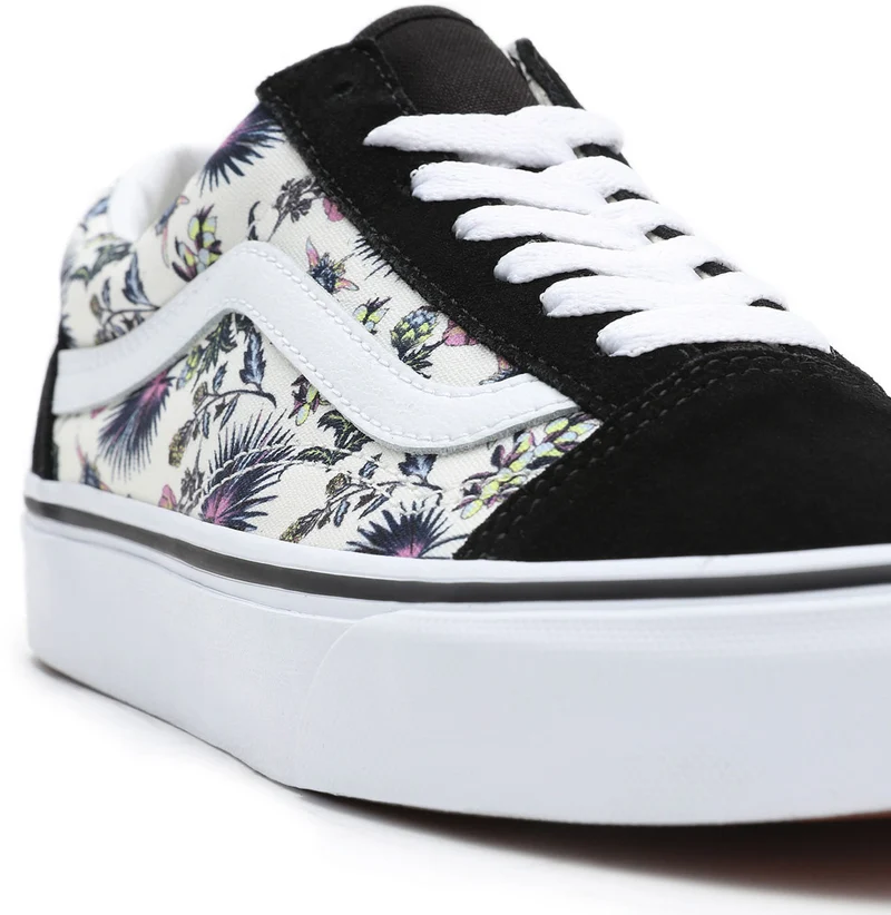 Vans - Old Skool – Damen-Sneaker – Paradise Floral – Orchid White