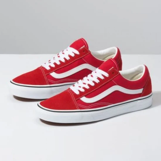Vans - Old Skool – Damen-Sneaker – Racing Red
