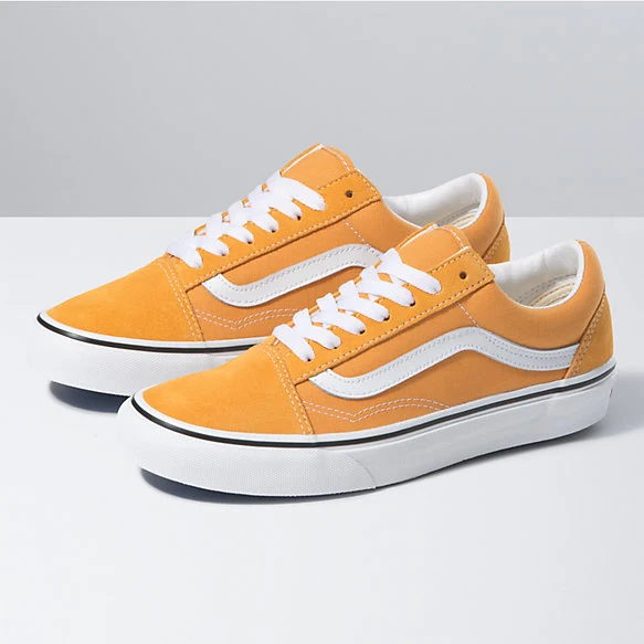 Vans - Old Skool - Damen-Sneaker - Golden Nugget / True White