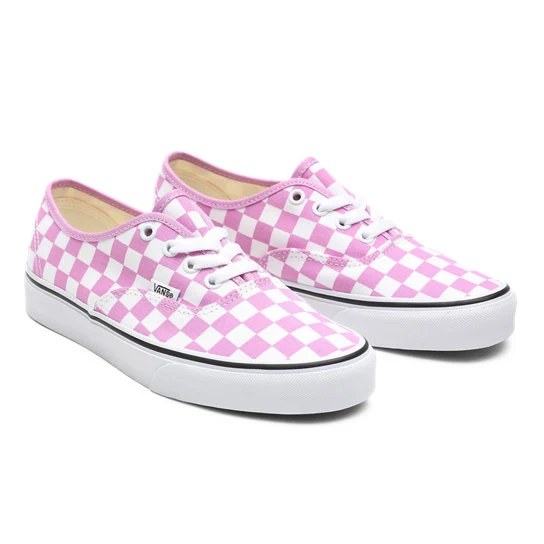 Vans - Authentic-Sneaker für Damen – Pink Checkerboard