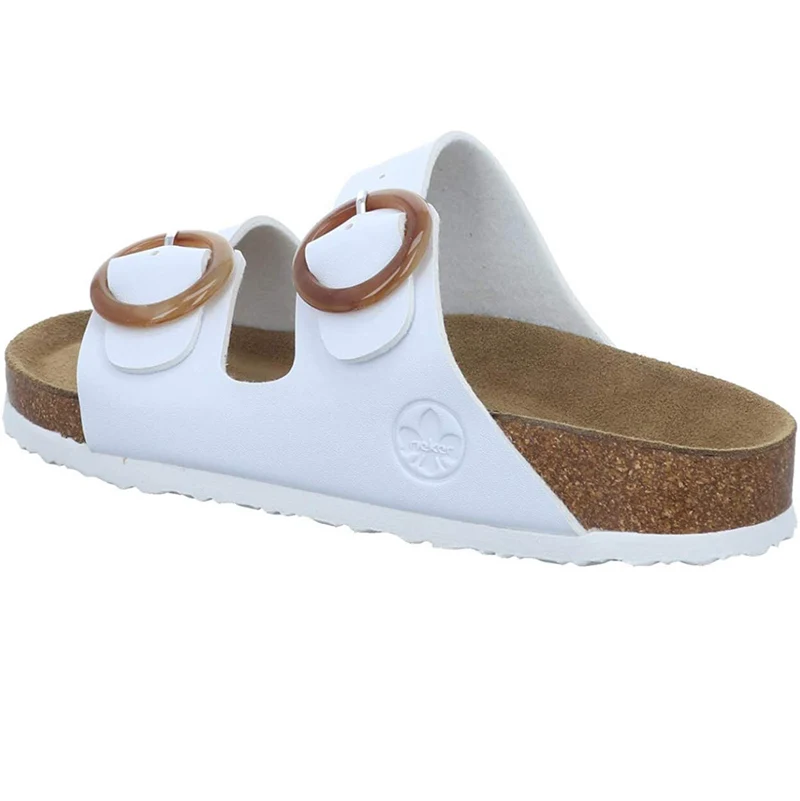 Rieker Damenmode-Sandalen – Weiß