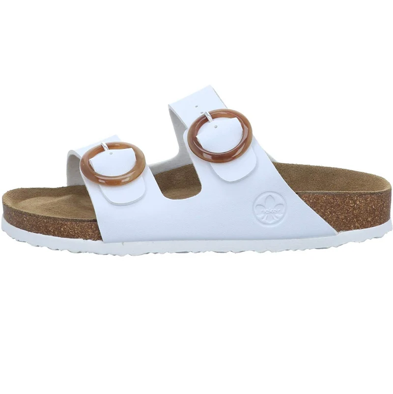Rieker Damenmode-Sandalen – Weiß