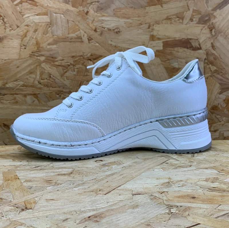 Rieker Modischer Damen-Sneaker – Weiß