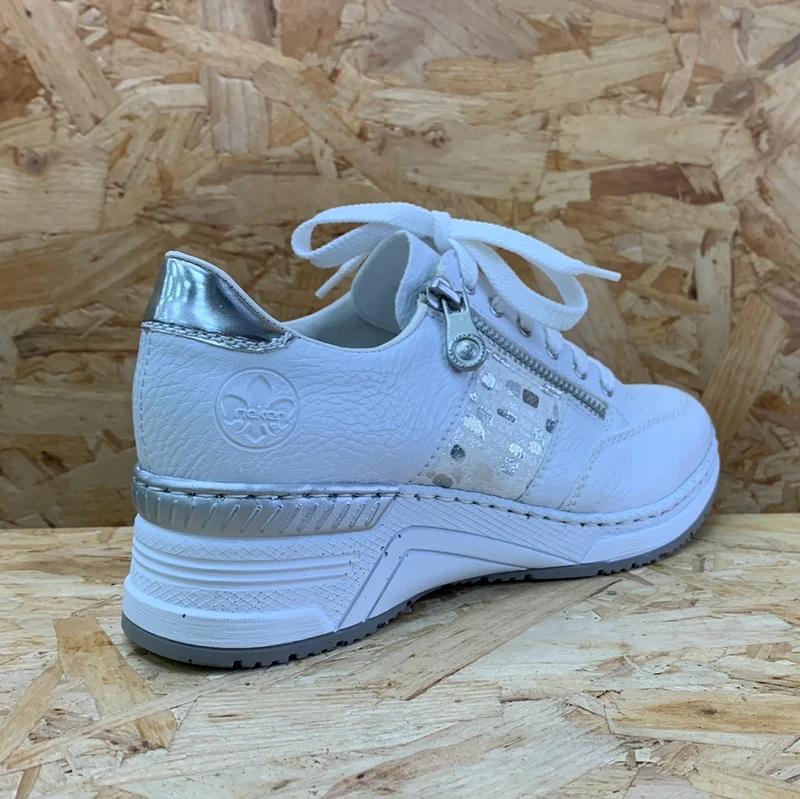 Rieker Modischer Damen-Sneaker – Weiß