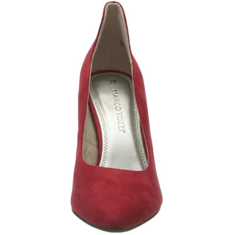 Marco Tozzi Damen-Schuh mit hohen Absätzen – Rot