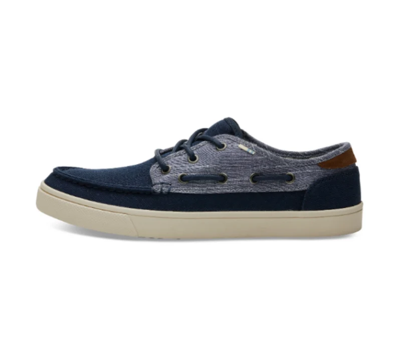 TOMS Herren Dorado Heritage Bootsschuh – Marineblau