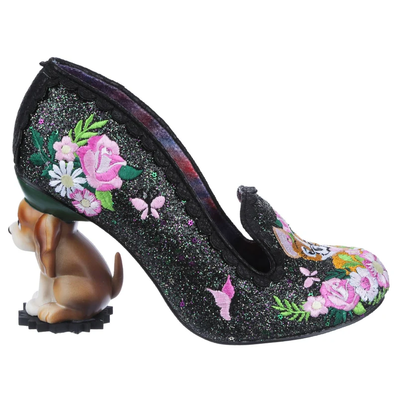 Irregular Choice Damen Bougainvillea High Heel - Schwarz
