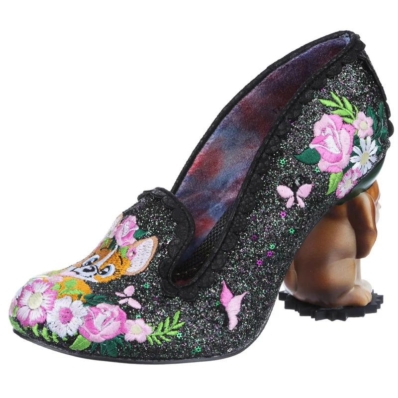 Irregular Choice Damen Bougainvillea High Heel - Schwarz