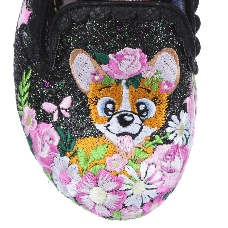 Irregular Choice Damen Bougainvillea High Heel - Schwarz