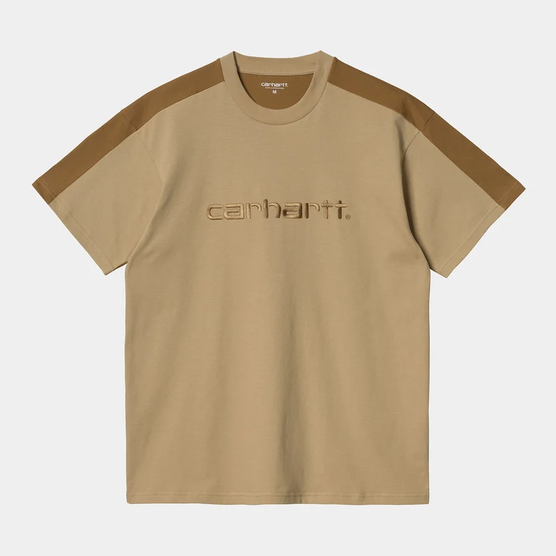 Carhartt WIP Herren Tonare T-Shirt aus Bio-Baumwolle – Hamilton Brown