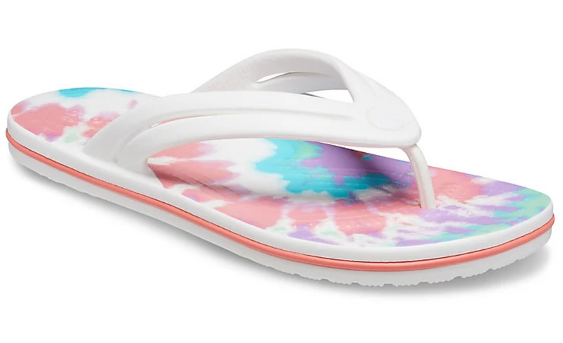 Crocs Damen Crocband Tie-Dye Flip Flop – Fresco / Multi