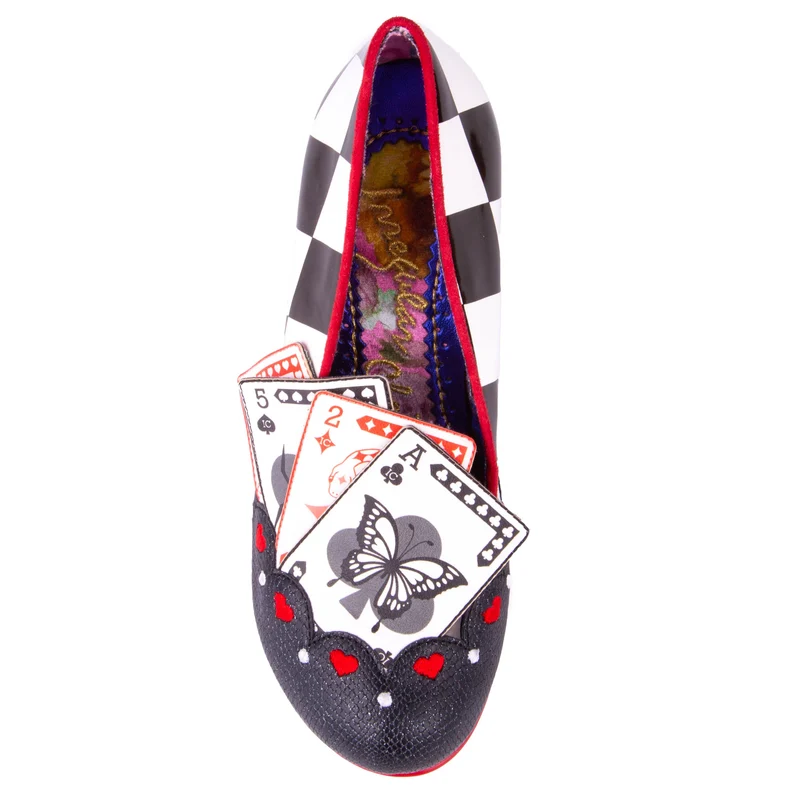 Irregular Choice Winning Hand High Heels für Damen – Schwarz