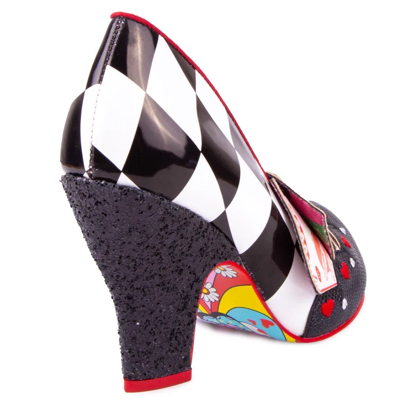 Irregular Choice Winning Hand High Heels für Damen – Schwarz