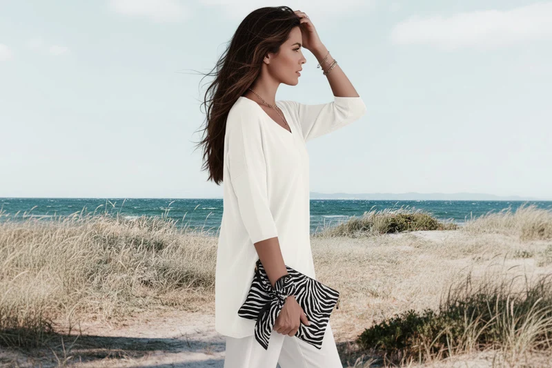Damen Strickpullover mit V-Ausschnitt und kurzen Ärmeln