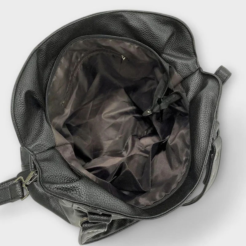 Sophie | Damen Schultertasche Leder-Optik Hobo-Stil