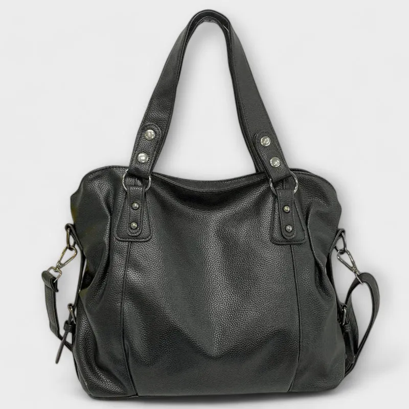 Sophie | Damen Schultertasche Leder-Optik Hobo-Stil