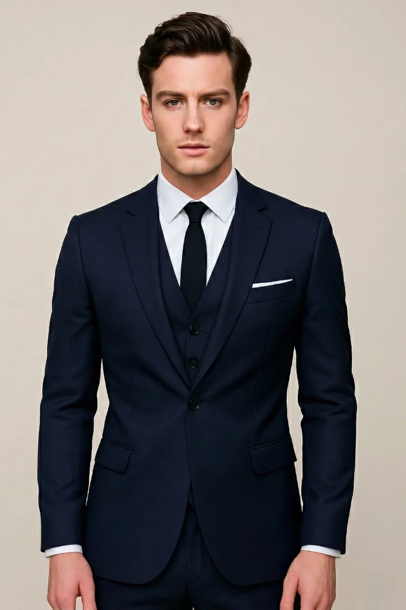 Alexander | Herren Dreiteiler Anzug Slim Fit Formal