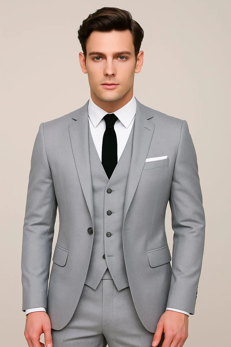 Alexander | Herren Dreiteiler Anzug Slim Fit Formal