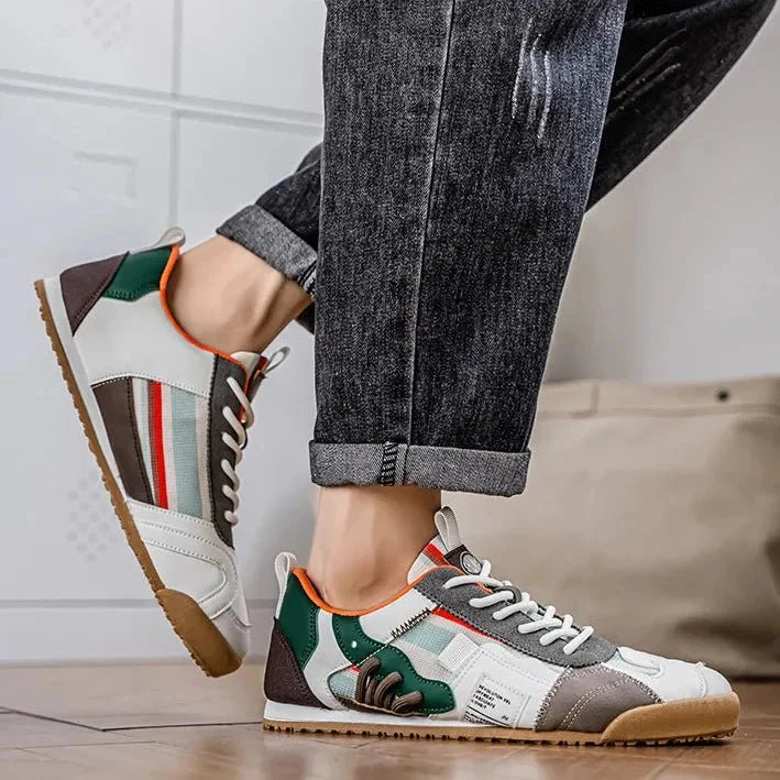 Stefan | Herren Utility Sneakers Mesh Wildleder Trail Design