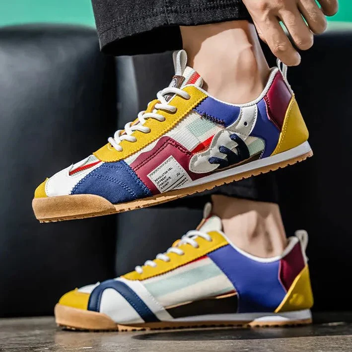 Stefan | Herren Utility Sneakers Mesh Wildleder Trail Design