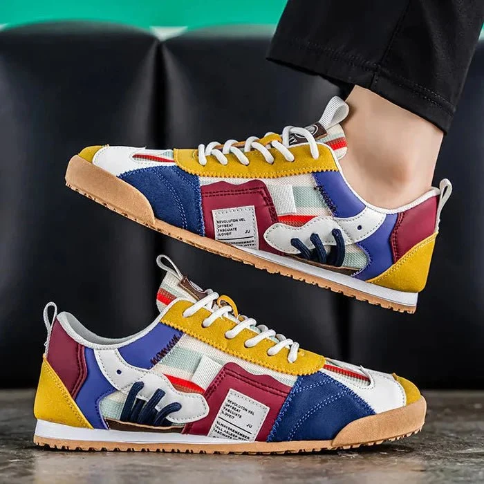 Stefan | Herren Utility Sneakers Mesh Wildleder Trail Design