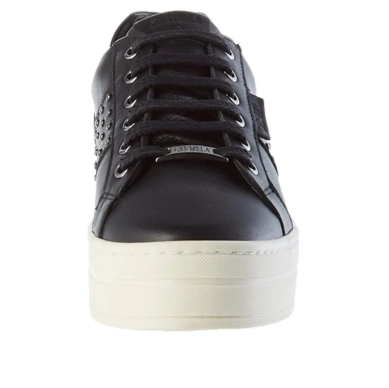 Carmela Ledersneaker für Damen – Schwarz