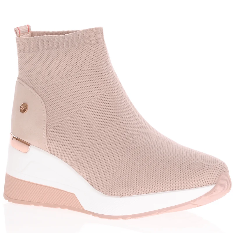 XTI - 42571 – Sockenmode-Sneaker – Nude