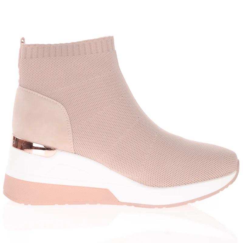 XTI - 42571 – Sockenmode-Sneaker – Nude