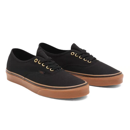 VANS Herren Gum Authentic Trainer – Schwarz / Gummi