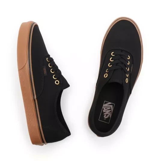 VANS Herren Gum Authentic Trainer – Schwarz / Gummi