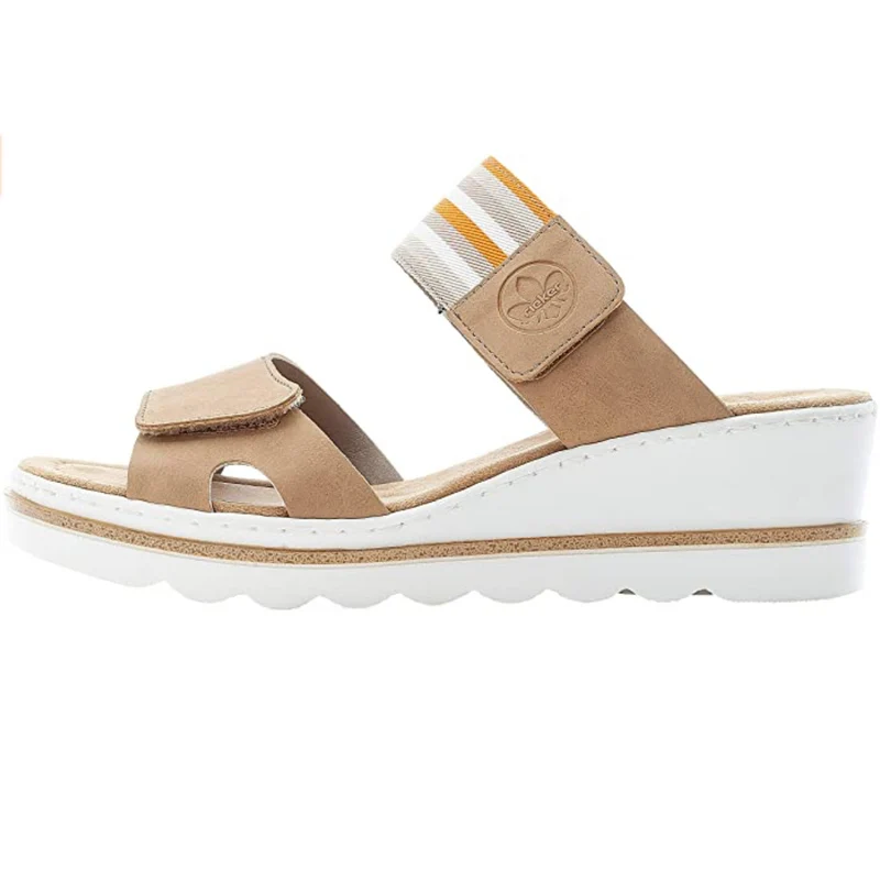 Rieker Damenmode-Sandalen – Beige