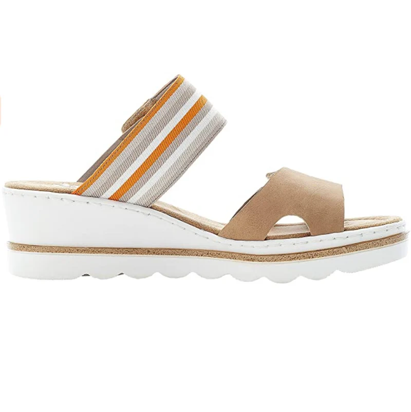Rieker Damenmode-Sandalen – Beige