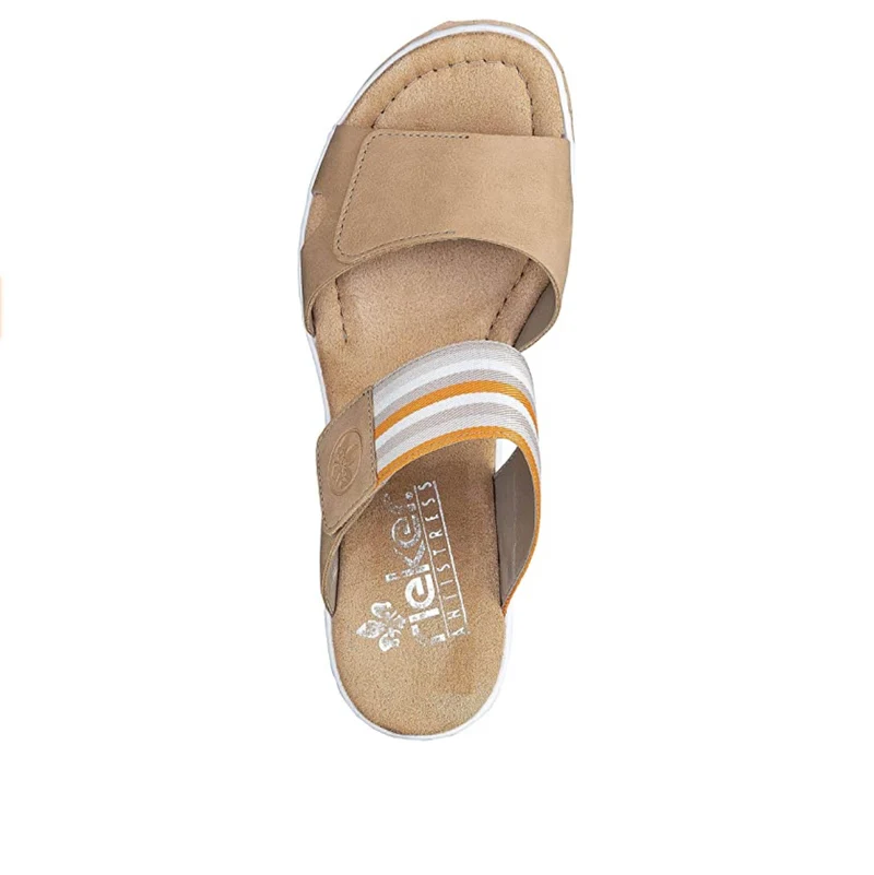 Rieker Damenmode-Sandalen – Beige