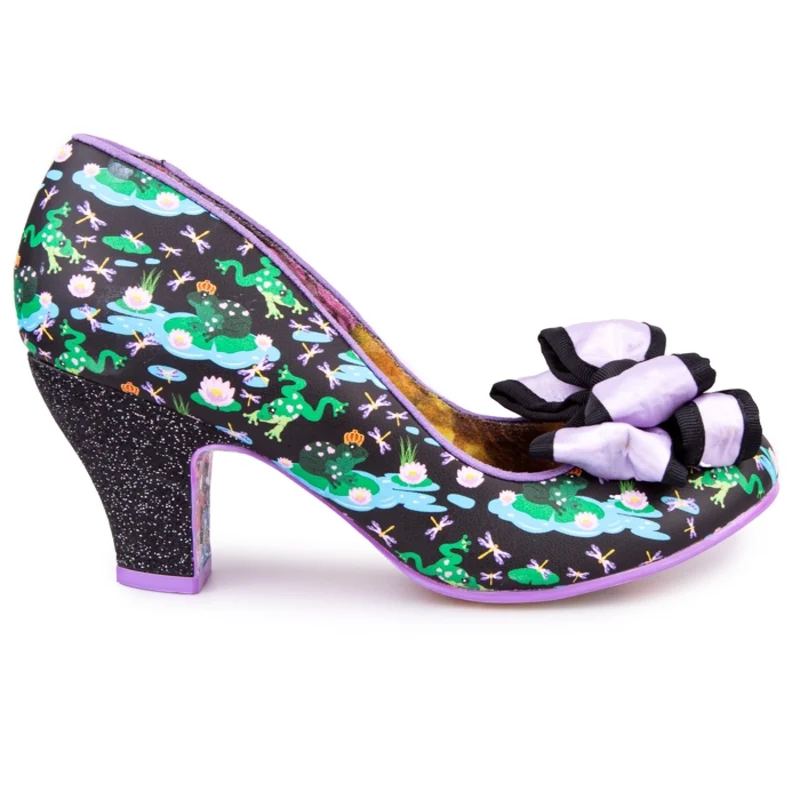 Irregular Choice Damen Lady Ban Joe Mid Heels - Schwarz