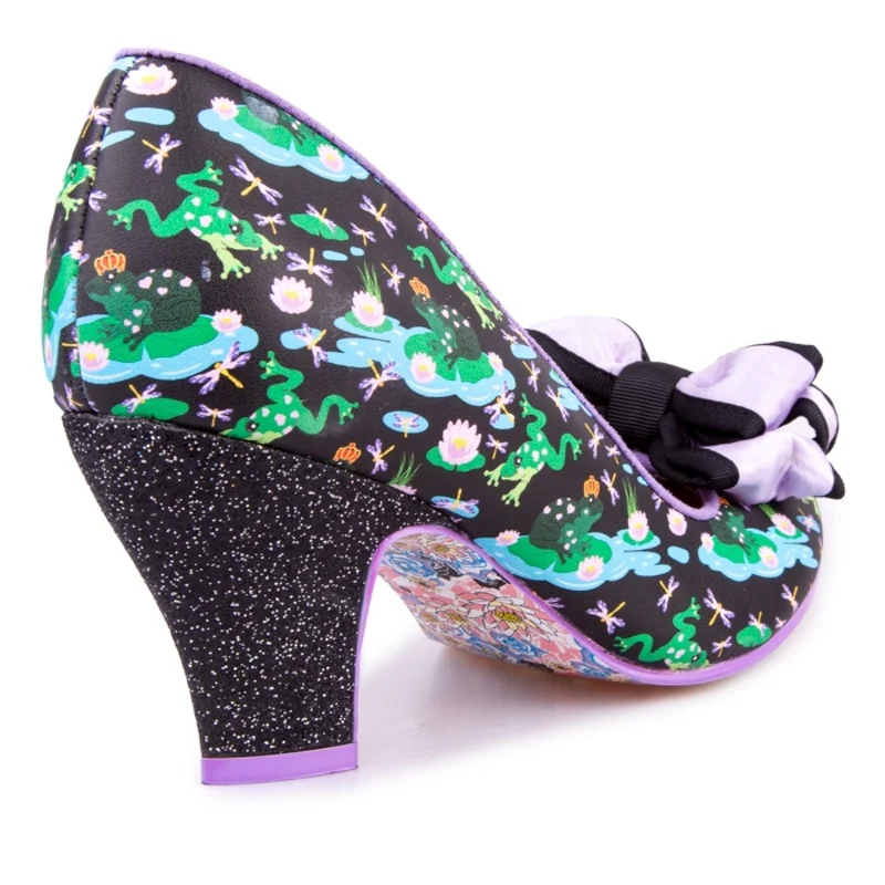 Irregular Choice Damen Lady Ban Joe Mid Heels - Schwarz