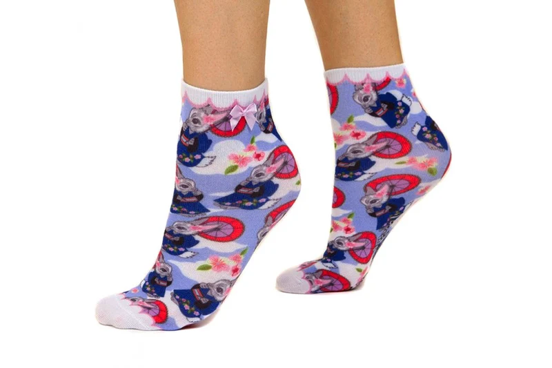 Irregular Choice Blütenhasensocken