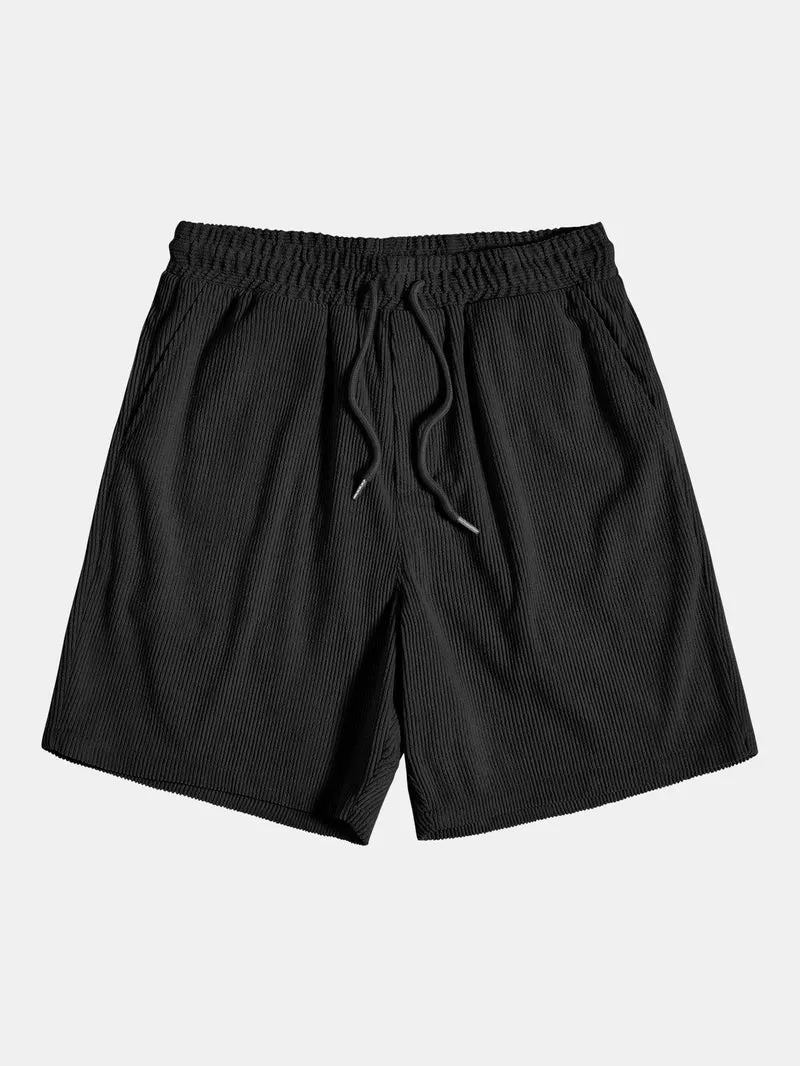 Herren Zweiteiliges Set Kurzarmhemd und kurze Hose