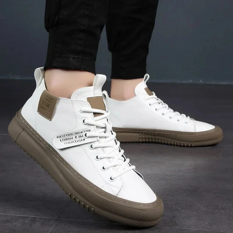 Sebastian | Herren Leder Sneakers Premium Rindsleder Ergonomisch