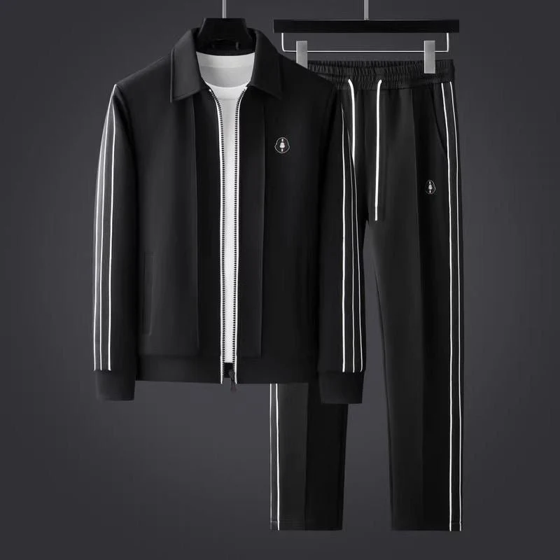 Sebastian | Herren Trainingsanzug Set Lycra Atmungsaktiv Sport