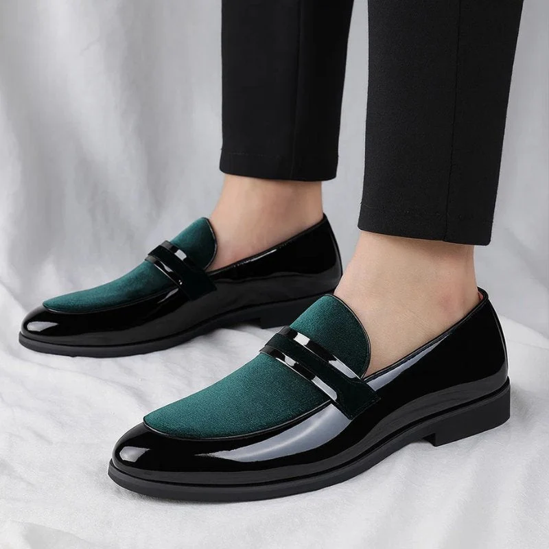 Sebastian | Penny Loafer Herren Leder Wildleder Business Slipper