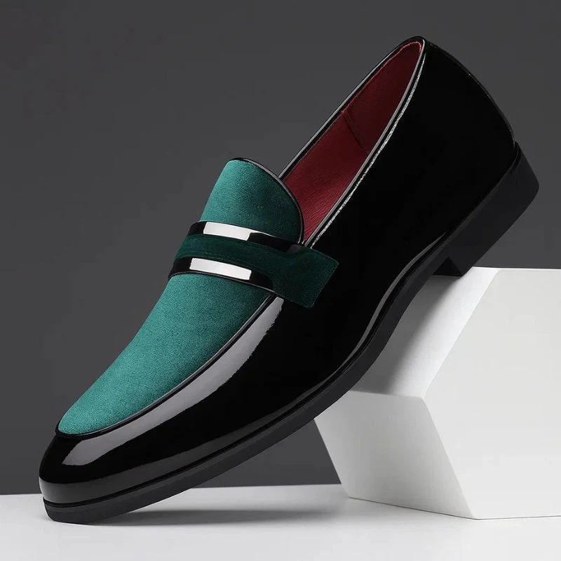 Sebastian | Penny Loafer Herren Leder Wildleder Business Slipper