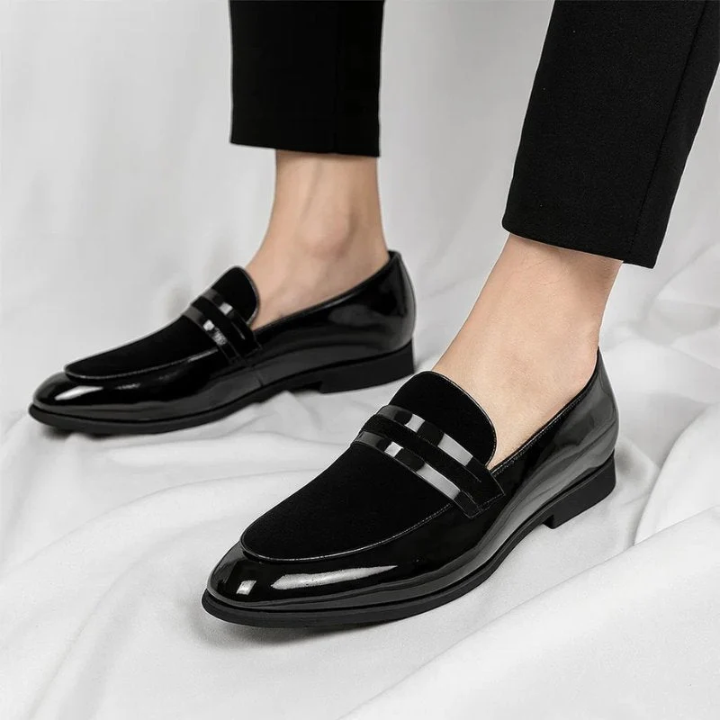 Sebastian | Penny Loafer Herren Leder Wildleder Business Slipper