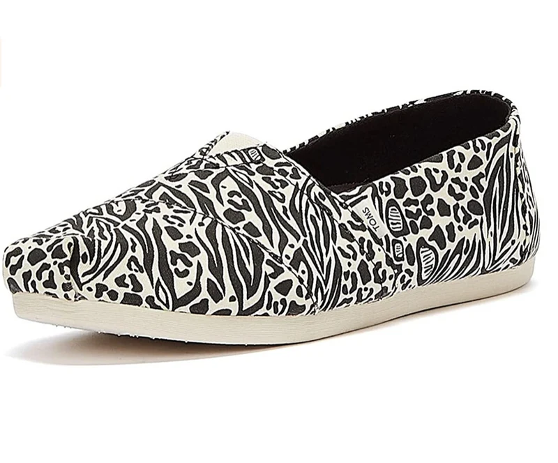 TOMS - Damen - Alpargata Hybrid Schwarz/Weiß Espadrilles