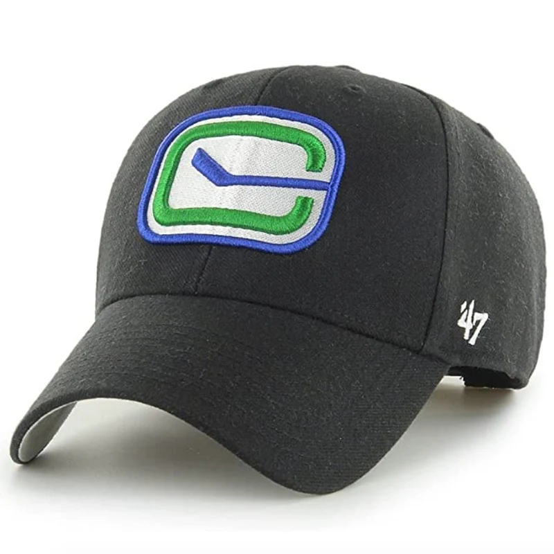 '47 Marke – Vintage Vancouver Canucks Cap – Schwarz