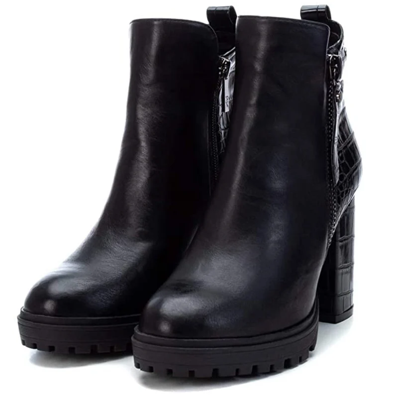 XTI - 44336 – Damen-Stiefeletten – Schwarz