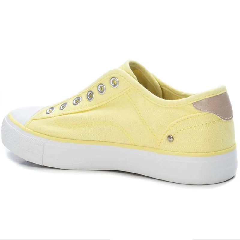 Refresh Damen-Sneaker ohne Schnürsenkel – Gelb