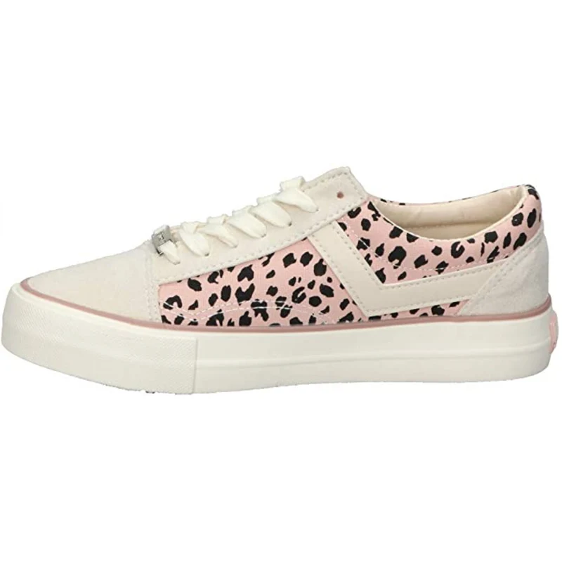 Refresh Damen-Sneaker mit Leopardenmuster – Rosa