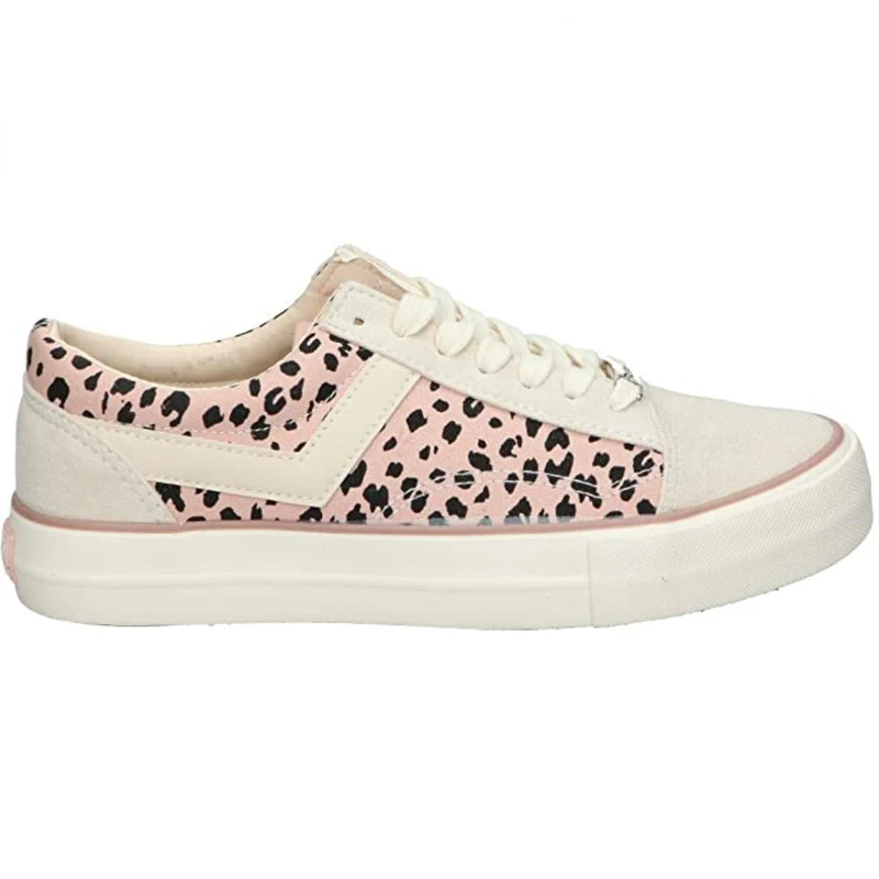 Refresh Damen-Sneaker mit Leopardenmuster – Rosa